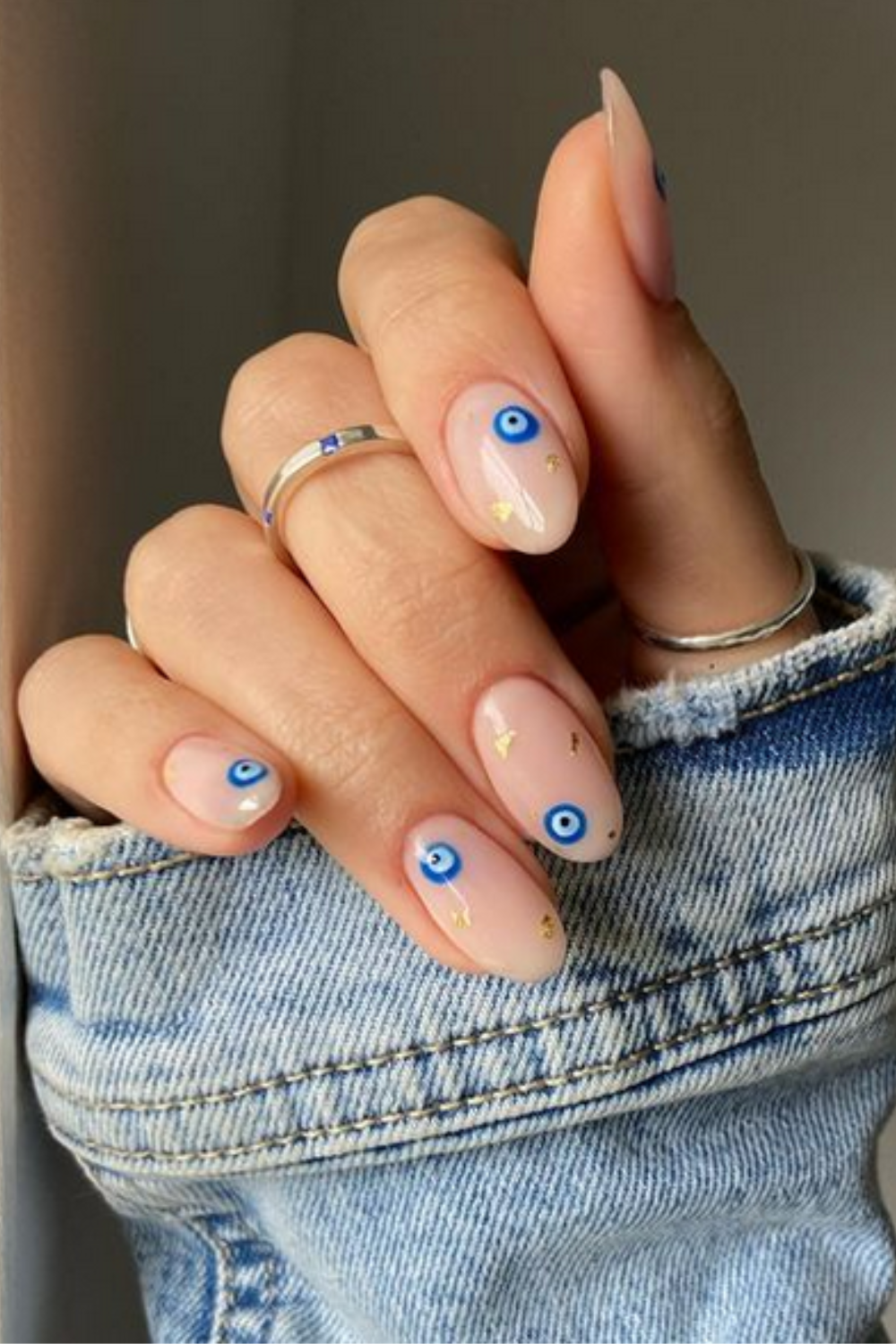 50 Evil Eye Nails To Bring The Good Vibes - The Beauty Pursuit