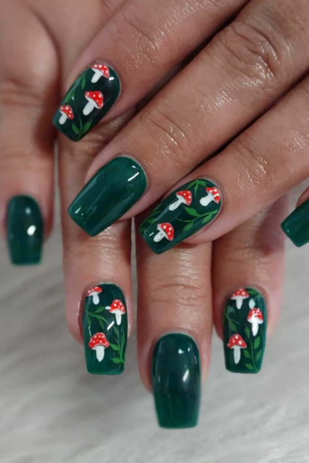 35 Adorable Mushroom Nails For An Earthy Manicure The Beauty Pursuit