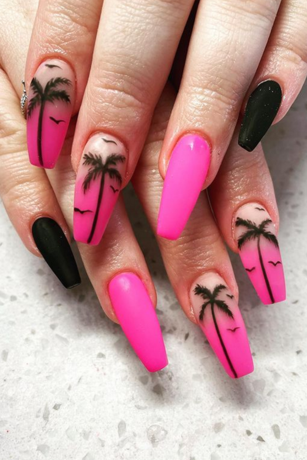 30 Palm Tree Nails for a Tropical Summer Manicure - The Beauty Pursuit
