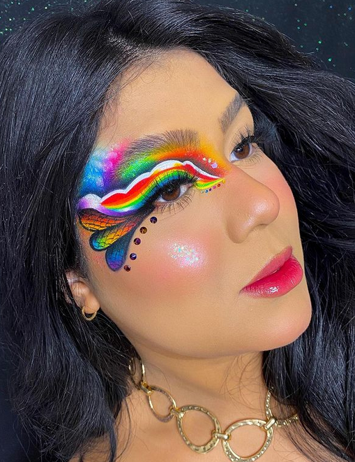 40 Pride Makeup Ideas For A Bright Rainbow Look - The Beauty Pursuit