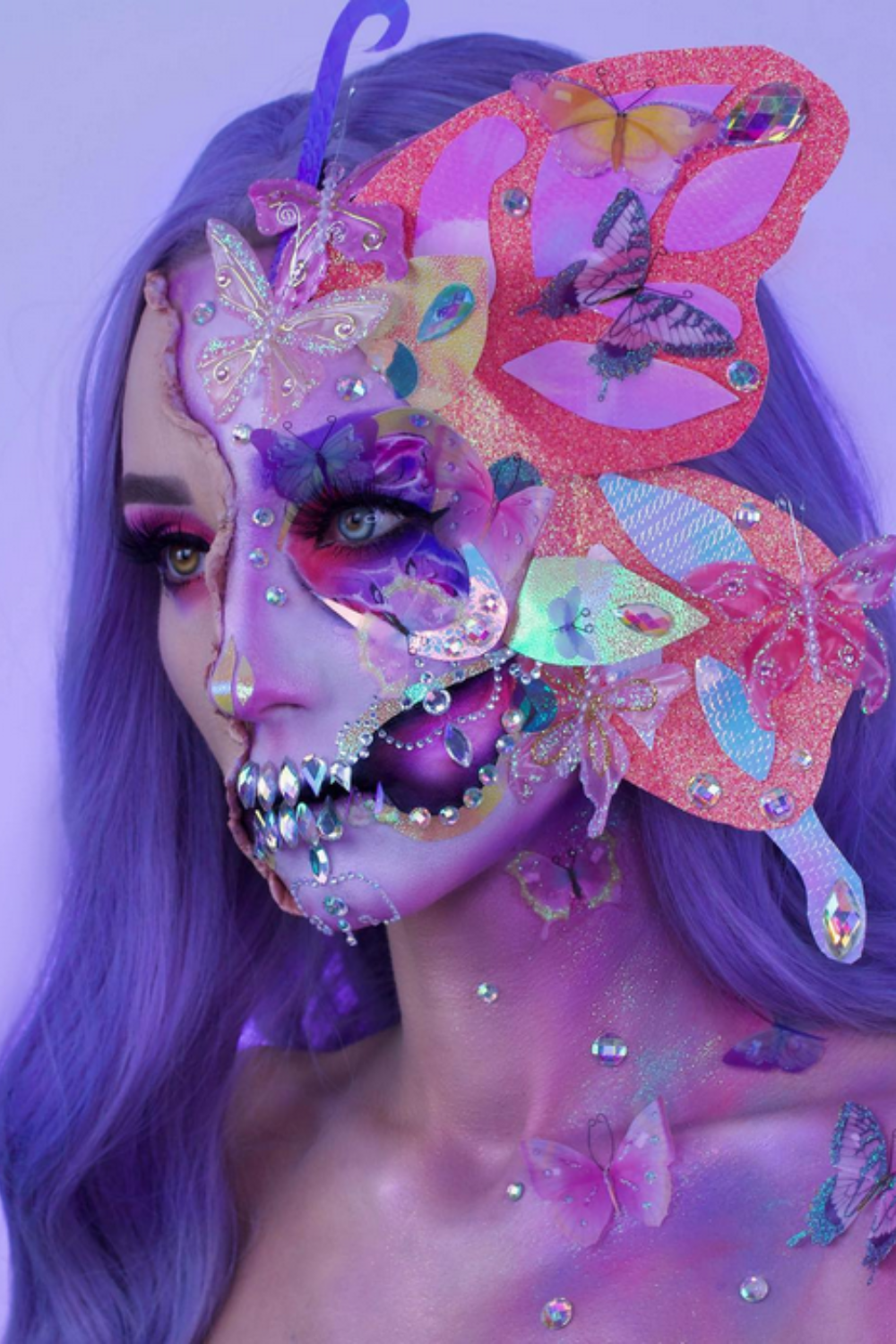 Moon Terror Halloween Lipstick Purple T30020 Costume Make Up main image 0